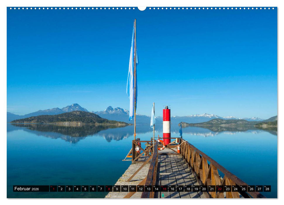 Patagonien und Feuerland (CALVENDO Premium Wandkalender 2026)