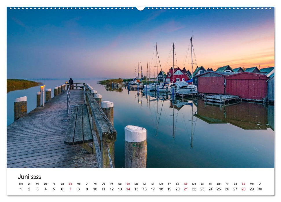 Fischland-Darß - Stimmungsvolle Augenblicke (CALVENDO Premium Wandkalender 2026)