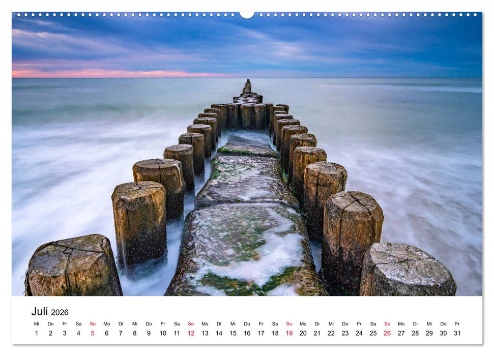 Fischland-Darß - Stimmungsvolle Augenblicke (CALVENDO Premium Wandkalender 2026)