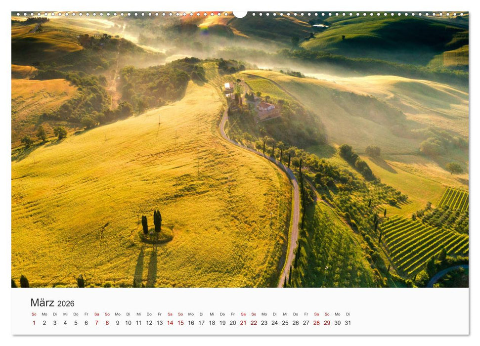 Italien - Das wundervolle Land im Süden. (CALVENDO Premium Wandkalender 2026)
