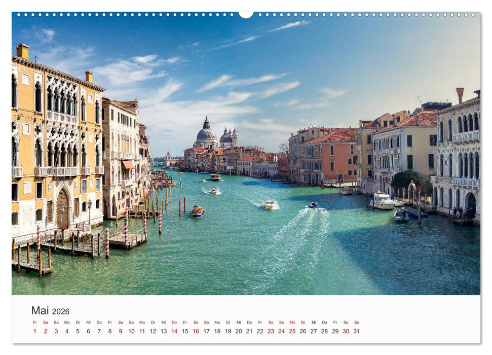 Italien - Das wundervolle Land im Süden. (CALVENDO Premium Wandkalender 2026)
