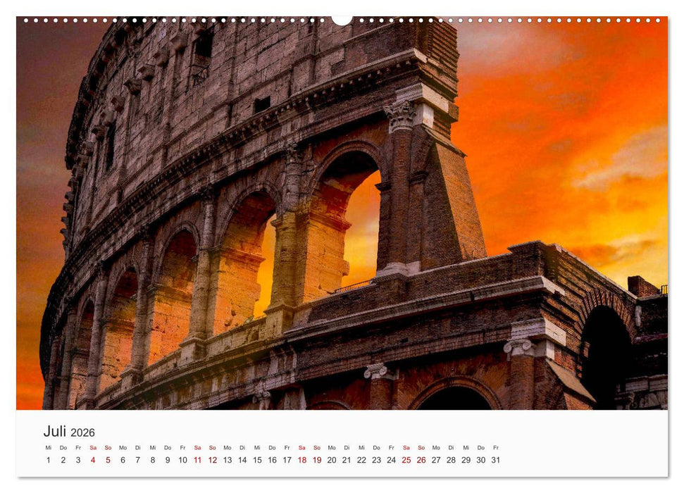 Italien - Das wundervolle Land im Süden. (CALVENDO Premium Wandkalender 2026)