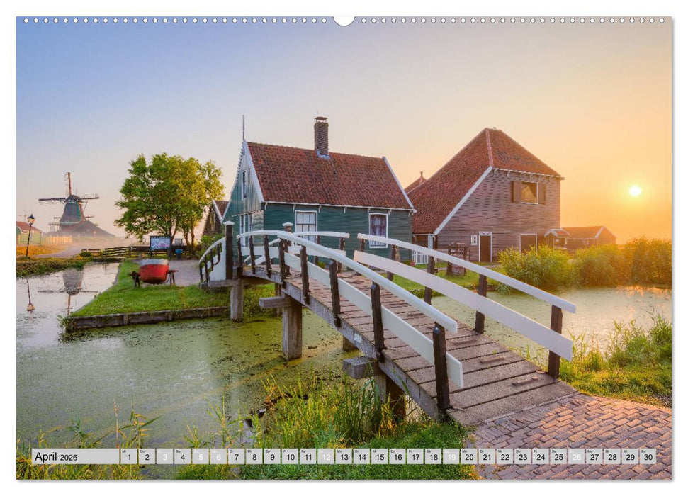 Wunderschöne Niederlande (CALVENDO Wandkalender 2026)
