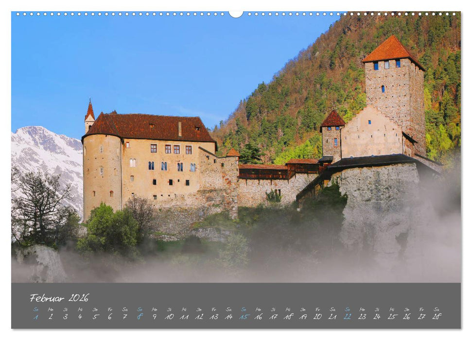 Romantisches Südtirol (CALVENDO Premium Wandkalender 2026)