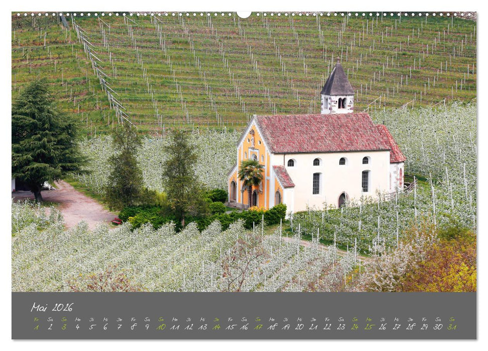 Romantisches Südtirol (CALVENDO Premium Wandkalender 2026)
