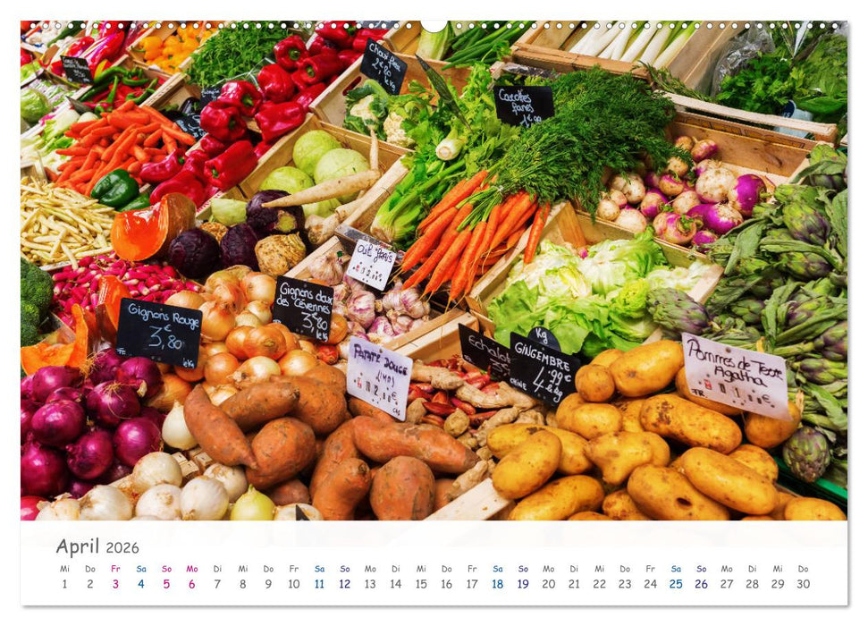 Provence-Alpes-Côte d’Azur (CALVENDO Premium Wandkalender 2026)