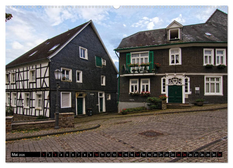 Stadtansichten Hückeswagen (CALVENDO Premium Wandkalender 2026)