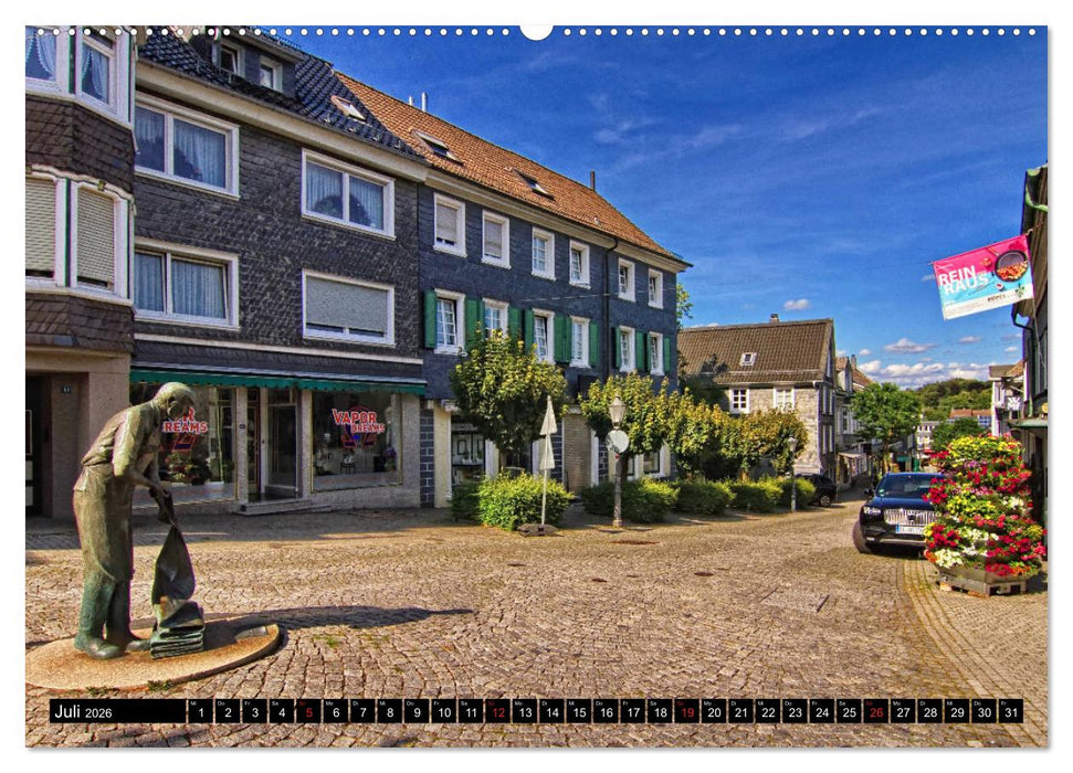 Stadtansichten Hückeswagen (CALVENDO Premium Wandkalender 2026)