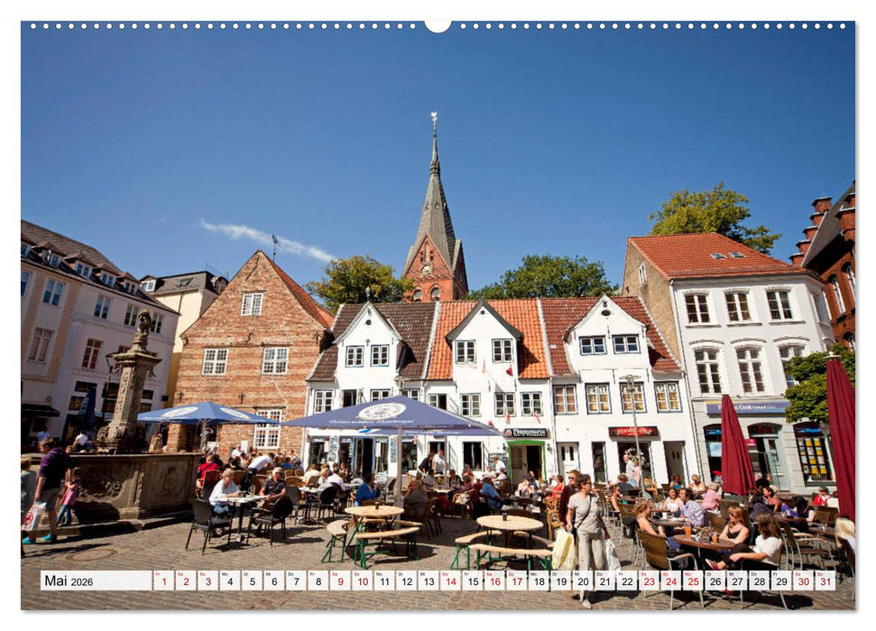 Schleswig-Flensburg (CALVENDO Premium Wandkalender 2026)