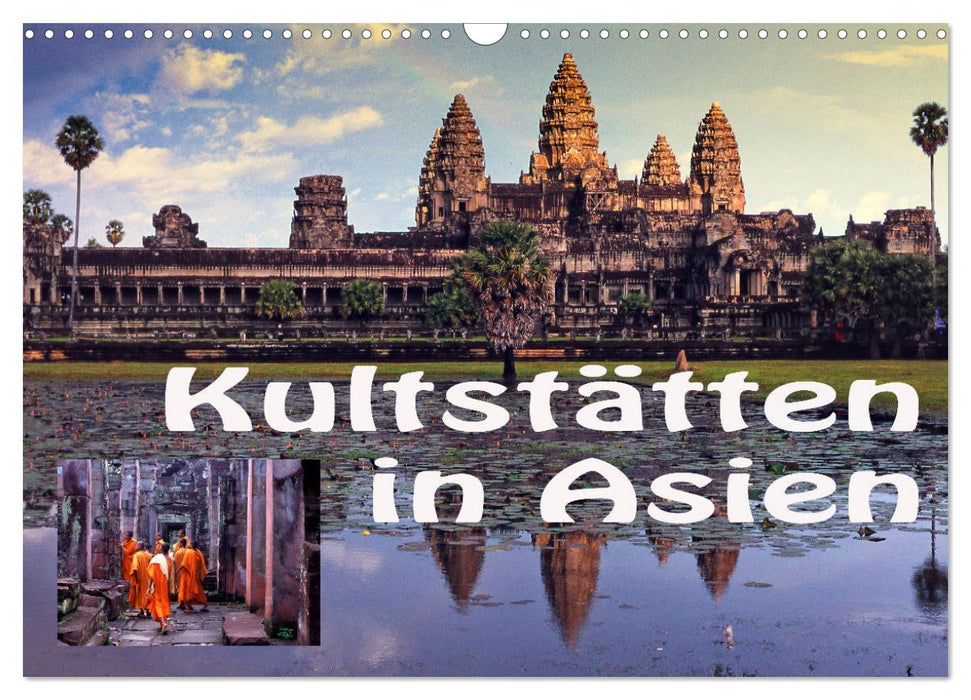 Kultstätten in Asien (CALVENDO Wandkalender 2026)