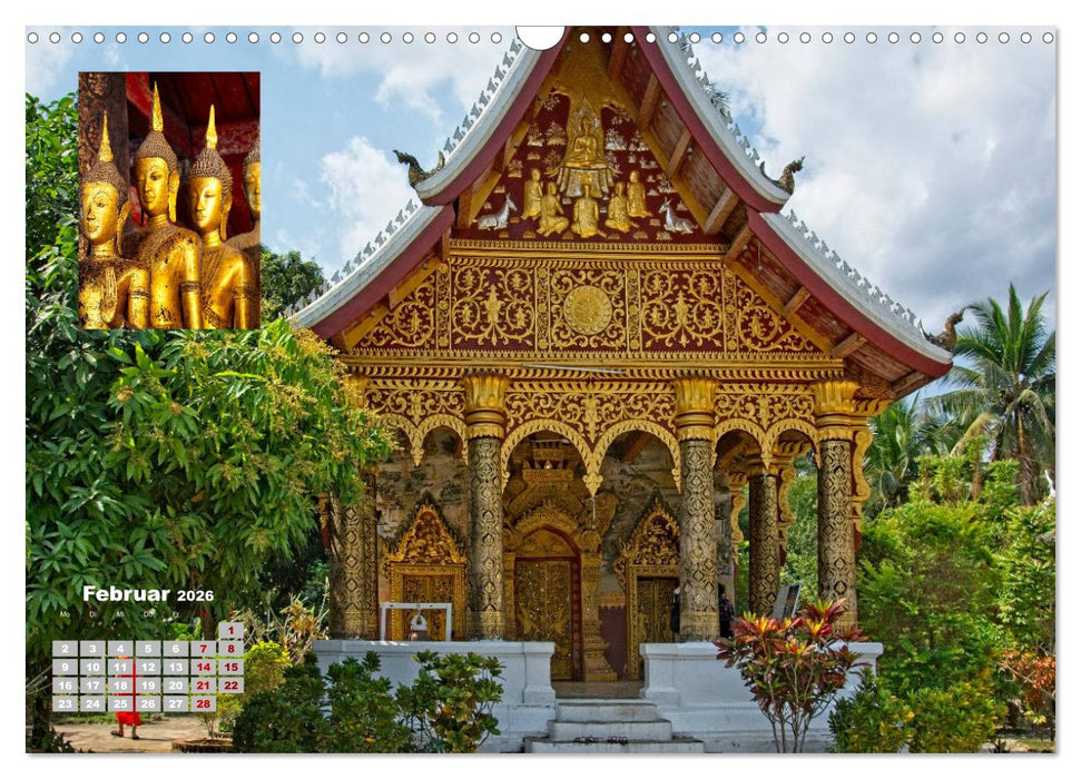 Kultstätten in Asien (CALVENDO Wandkalender 2026)