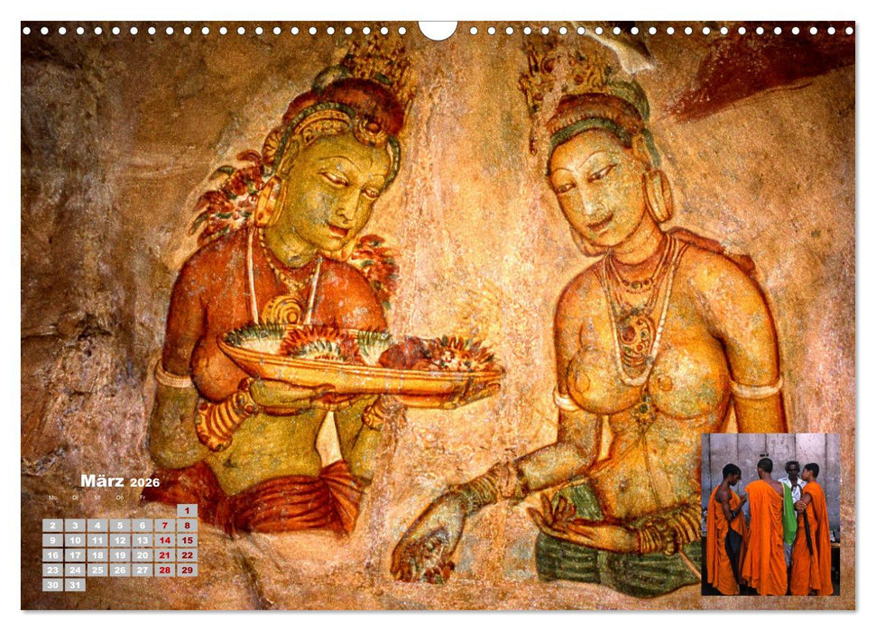 Kultstätten in Asien (CALVENDO Wandkalender 2026)
