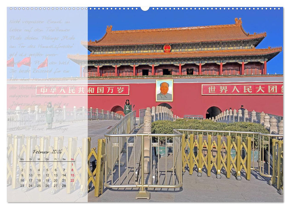 Geheimnisvolles China 2026 (CALVENDO Premium Wandkalender 2026)