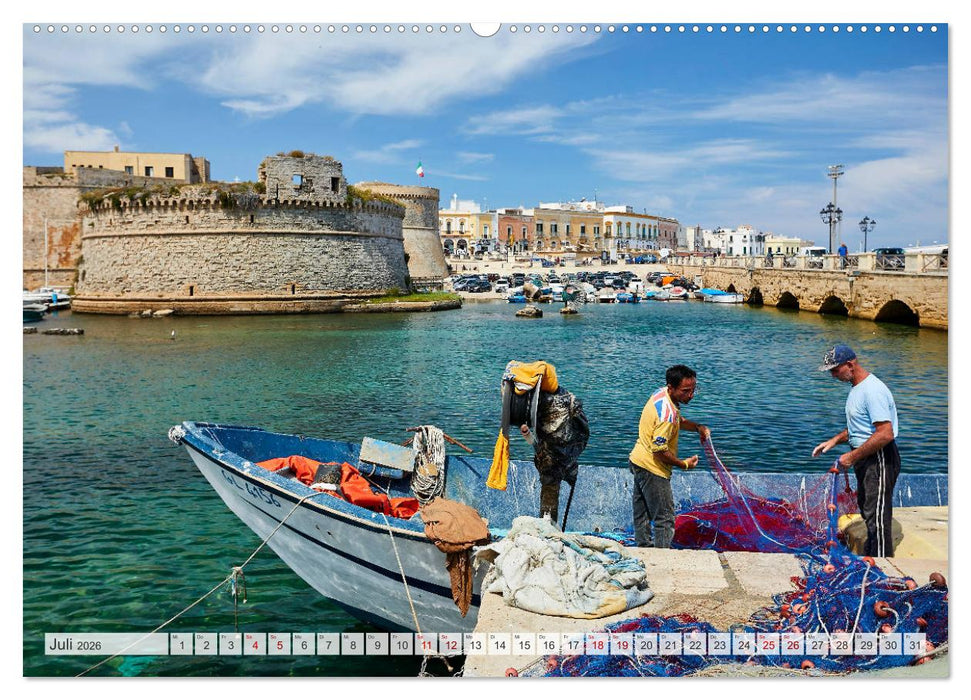 Apulien (CALVENDO Premium Wandkalender 2026)