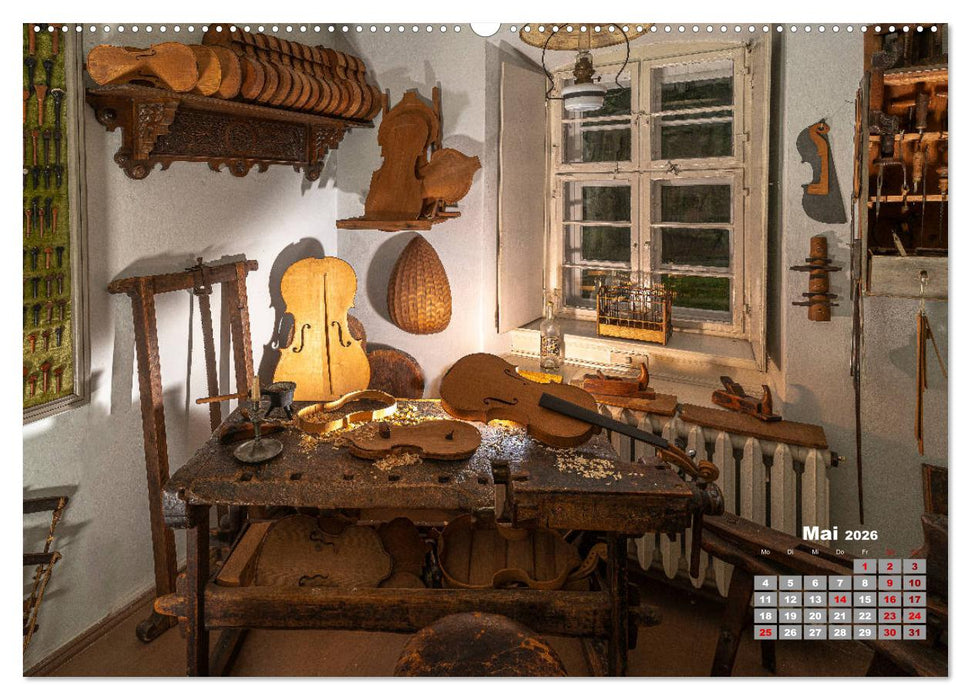 Markneukirchen - Musik & Landschaft einer Region (CALVENDO Premium Wandkalender 2026)