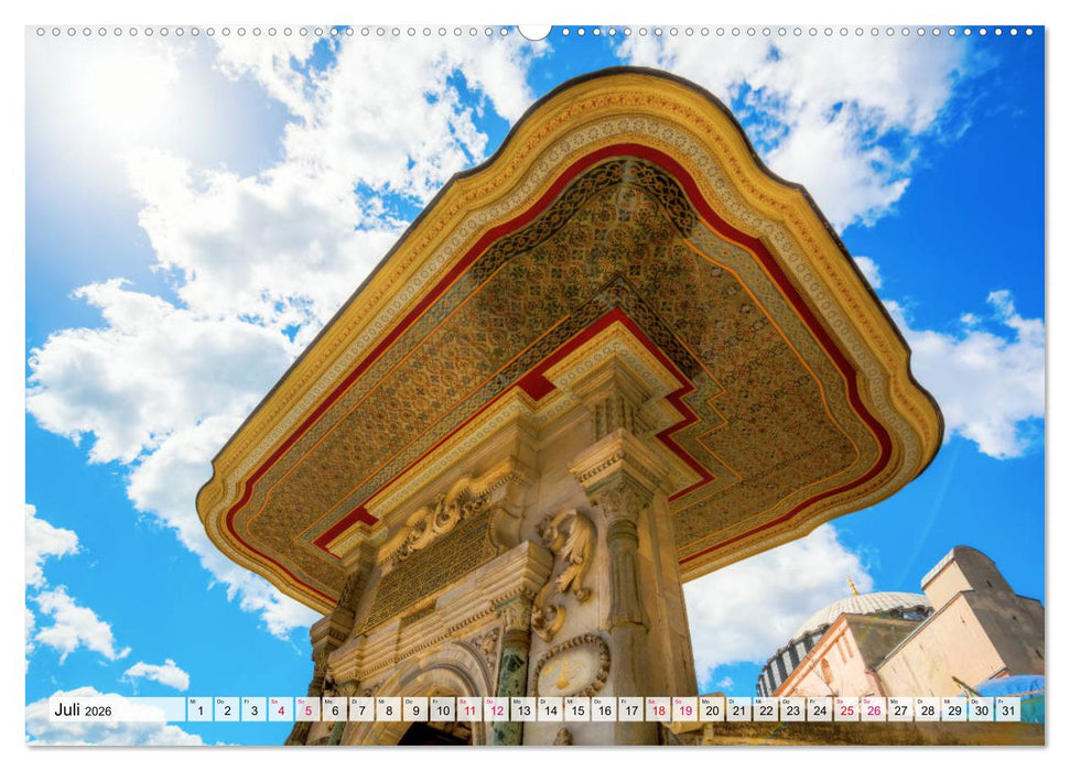 Istanbul - die Stadt zwischen zwei Welten (CALVENDO Premium Wandkalender 2026)