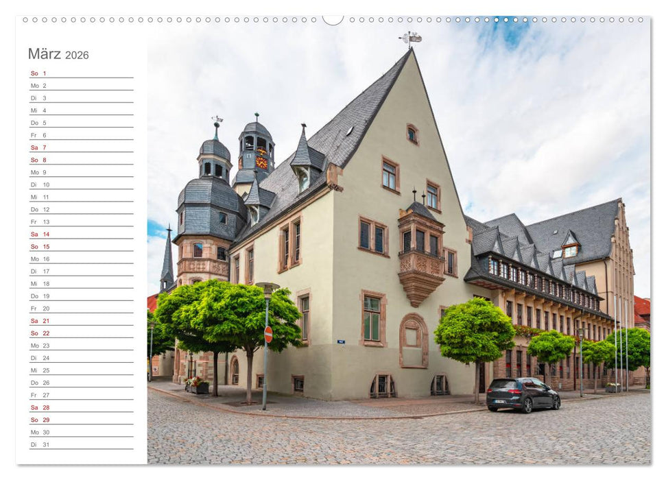 Stadtansichten Aschersleben (CALVENDO Premium Wandkalender 2026)