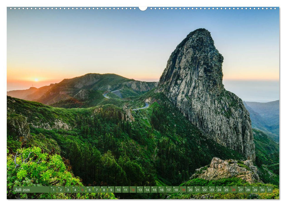 La Gomera - Vielseitige Insel (CALVENDO Premium Wandkalender 2026)