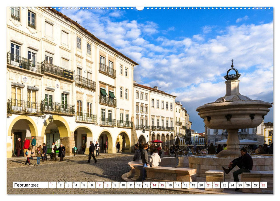 Alentejo - das romantische Portugal (CALVENDO Wandkalender 2026)