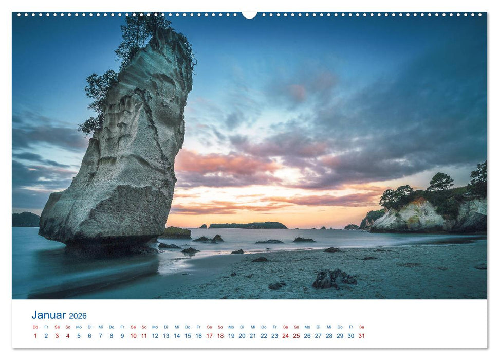 Neuseeland - Das andere Ende der Welt (CALVENDO Wandkalender 2026)