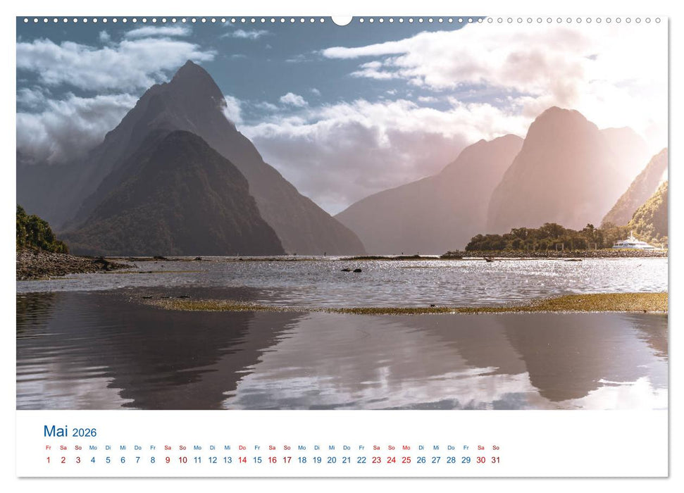 Neuseeland - Das andere Ende der Welt (CALVENDO Wandkalender 2026)