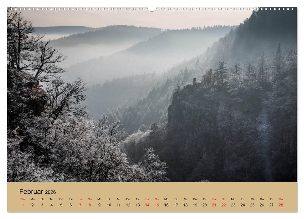 Landschaften im Elsass (CALVENDO Premium Wandkalender 2026)