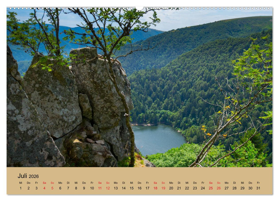 Landschaften im Elsass (CALVENDO Premium Wandkalender 2026)