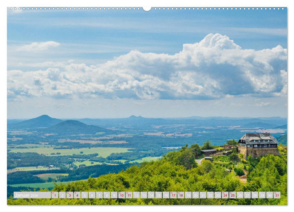 Naturpark Zittauer Gebirge (CALVENDO Premium Wandkalender 2026)
