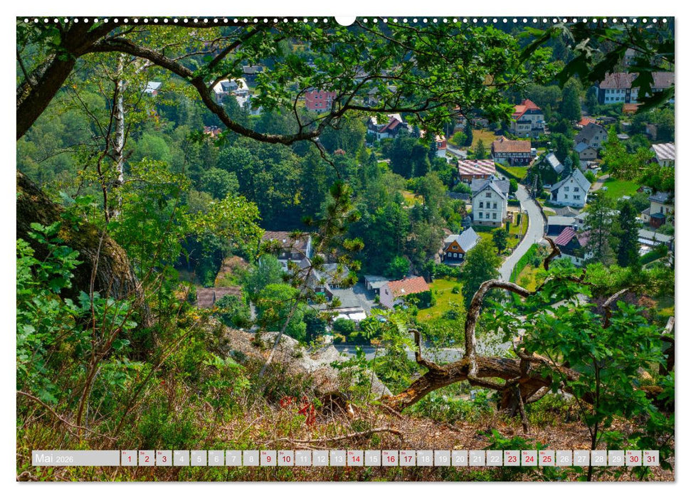 Naturpark Zittauer Gebirge (CALVENDO Premium Wandkalender 2026)