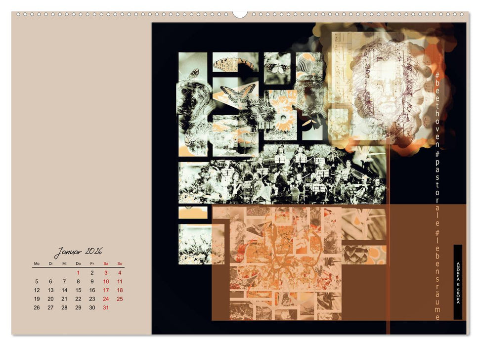 Beethoven - Pastorale im Aufbruch (CALVENDO Premium Wandkalender 2026)