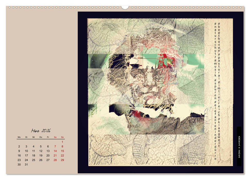 Beethoven - Pastorale im Aufbruch (CALVENDO Premium Wandkalender 2026)