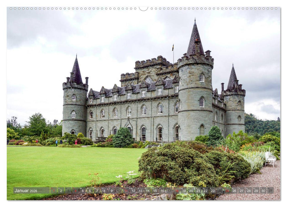 Schottland - Wie gemalt (CALVENDO Premium Wandkalender 2026)