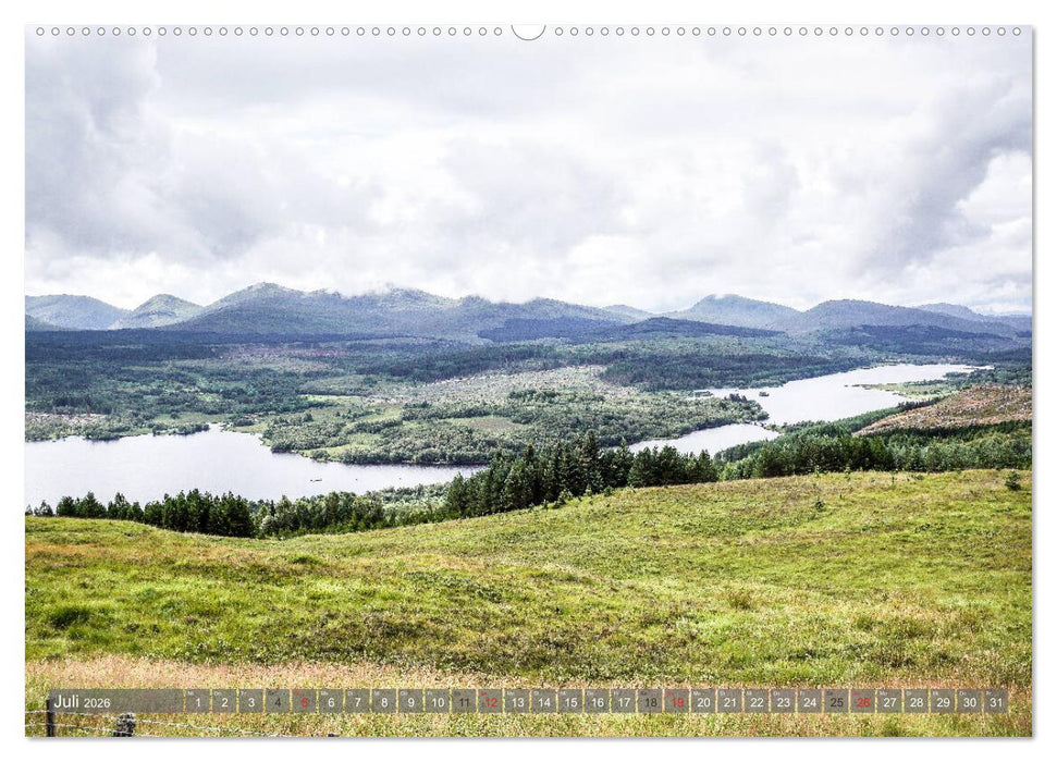 Schottland - Wie gemalt (CALVENDO Premium Wandkalender 2026)