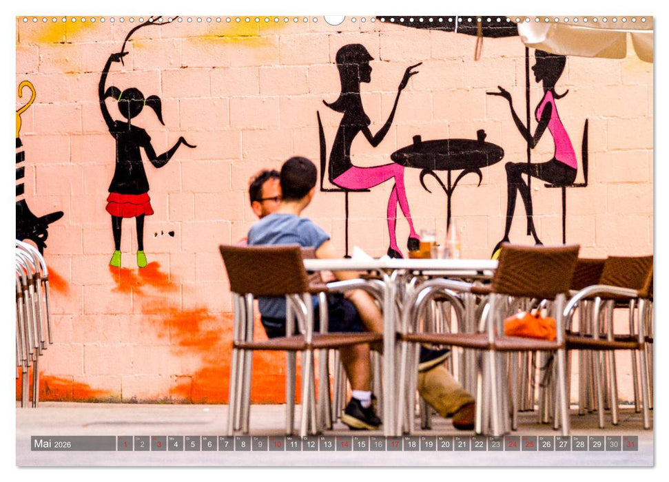 Streetart international (CALVENDO Premium Wandkalender 2026)