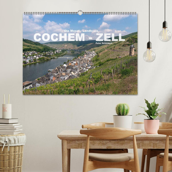 Die Mosel - Landkreis Cochem - Zell (CALVENDO Wandkalender 2026)