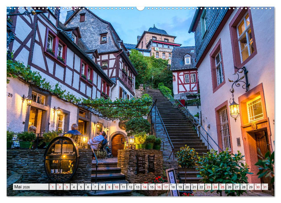 Die Mosel - Landkreis Cochem - Zell (CALVENDO Wandkalender 2026)
