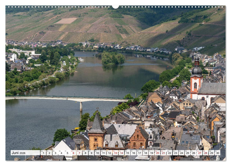 Die Mosel - Landkreis Cochem - Zell (CALVENDO Wandkalender 2026)