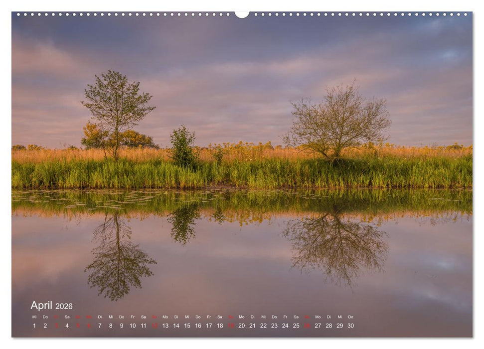 Deutschland Blicke in die Natur (CALVENDO Premium Wandkalender 2026)