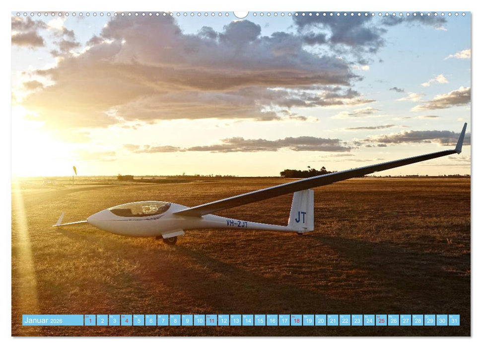 Segelflug - Den Traum vom Fliegen erfüllen (CALVENDO Premium Wandkalender 2026)