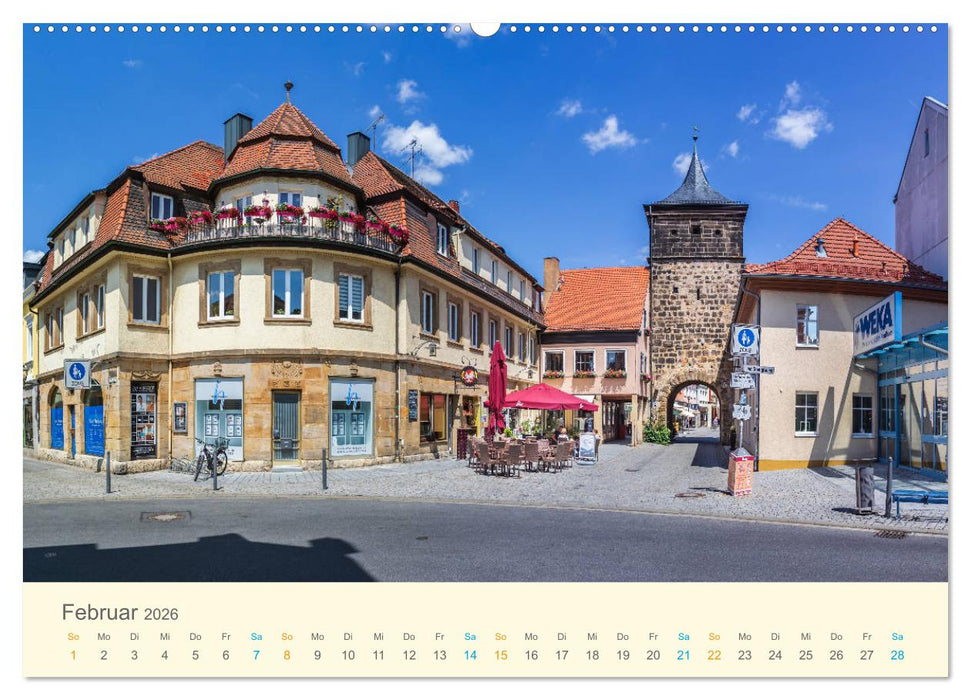 Lichtenfels - die Deutsche Korbstadt (CALVENDO Premium Wandkalender 2026)