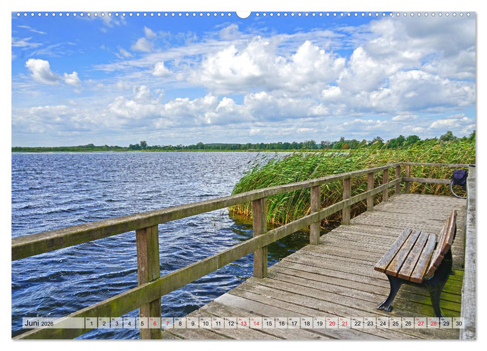 Unterwegs im Fläming (CALVENDO Premium Wandkalender 2026)