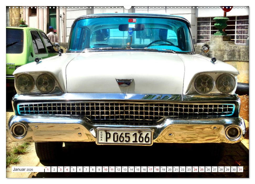 FORD 1959 - Die Auto-Legende (CALVENDO Premium Wandkalender 2026)