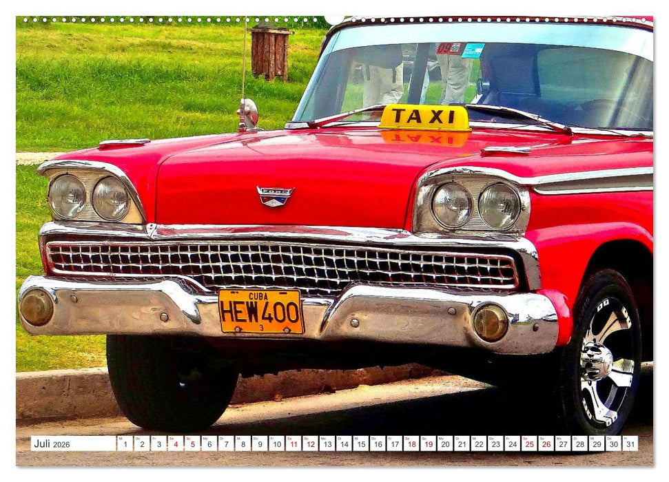 FORD 1959 - Die Auto-Legende (CALVENDO Premium Wandkalender 2026)