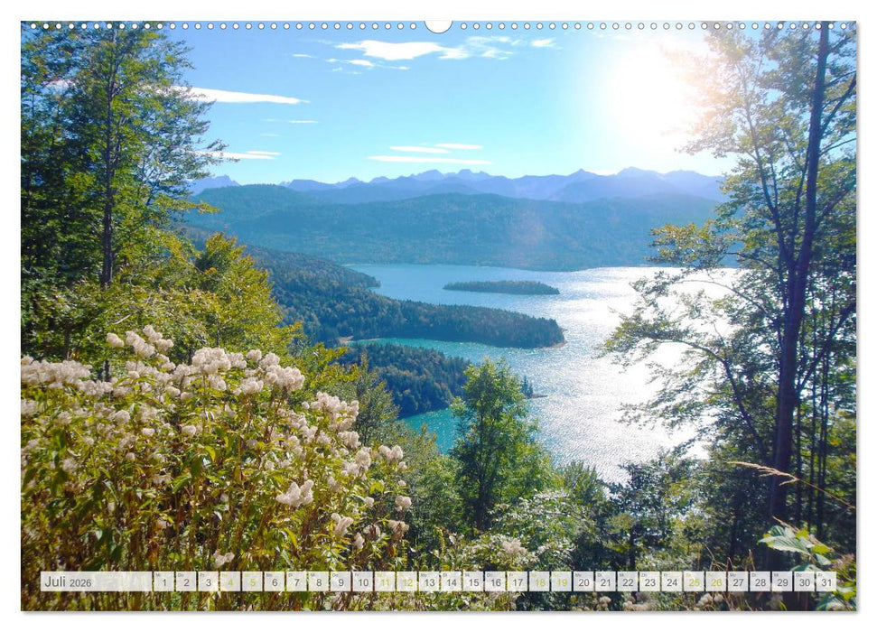 Wunderschönes Oberbayern (CALVENDO Premium Wandkalender 2026)