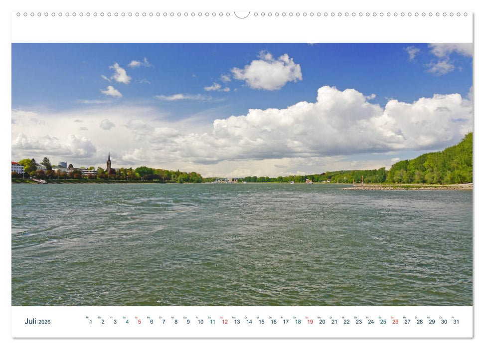Königswinter. Drachenfels und Rheinromantik (CALVENDO Premium Wandkalender 2026)