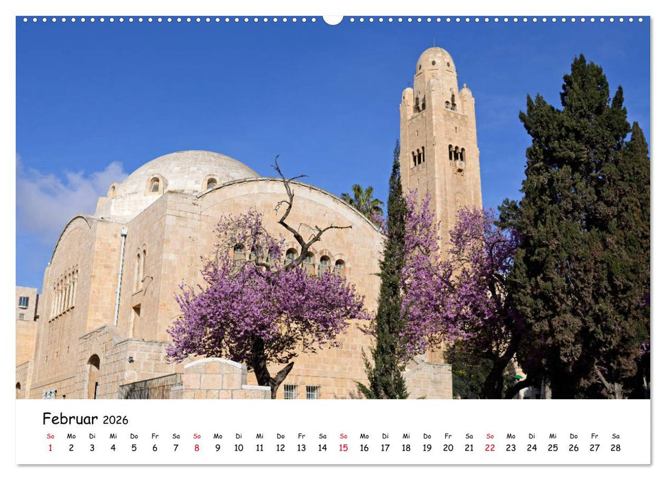 Traumziel Israel (CALVENDO Premium Wandkalender 2026)
