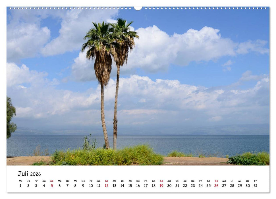 Traumziel Israel (CALVENDO Premium Wandkalender 2026)