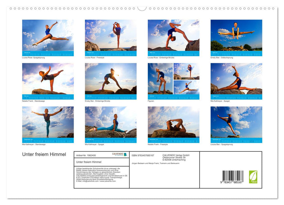 Unter freiem Himmel (CALVENDO Premium Wandkalender 2026)