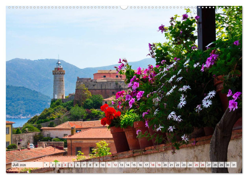 Insel Elba Impressionen (CALVENDO Premium Wandkalender 2026)