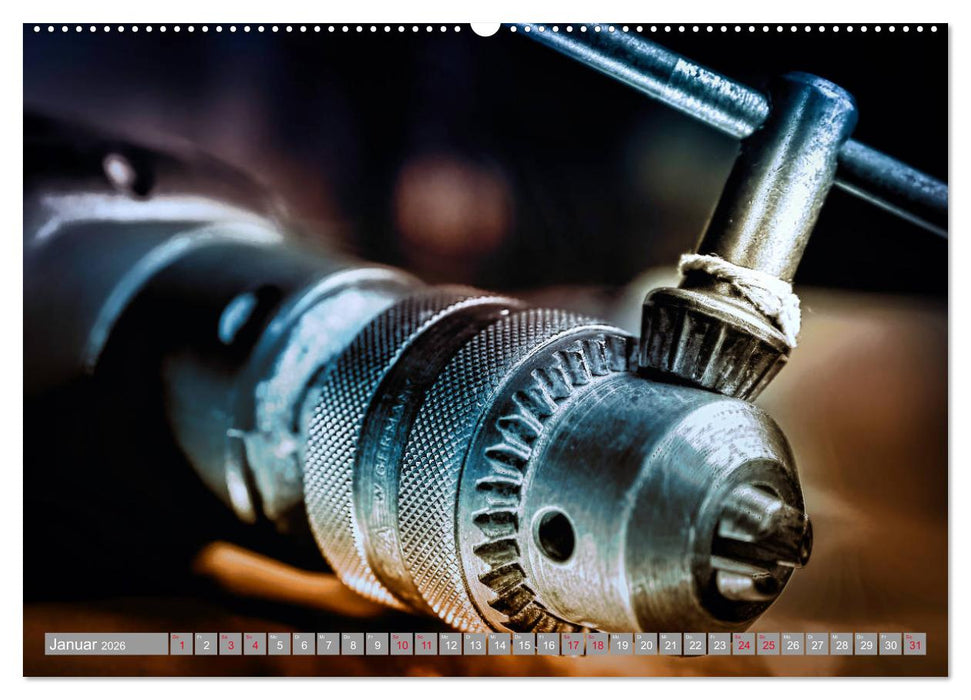 Lebensfreude Werkzeuge (CALVENDO Premium Wandkalender 2026)